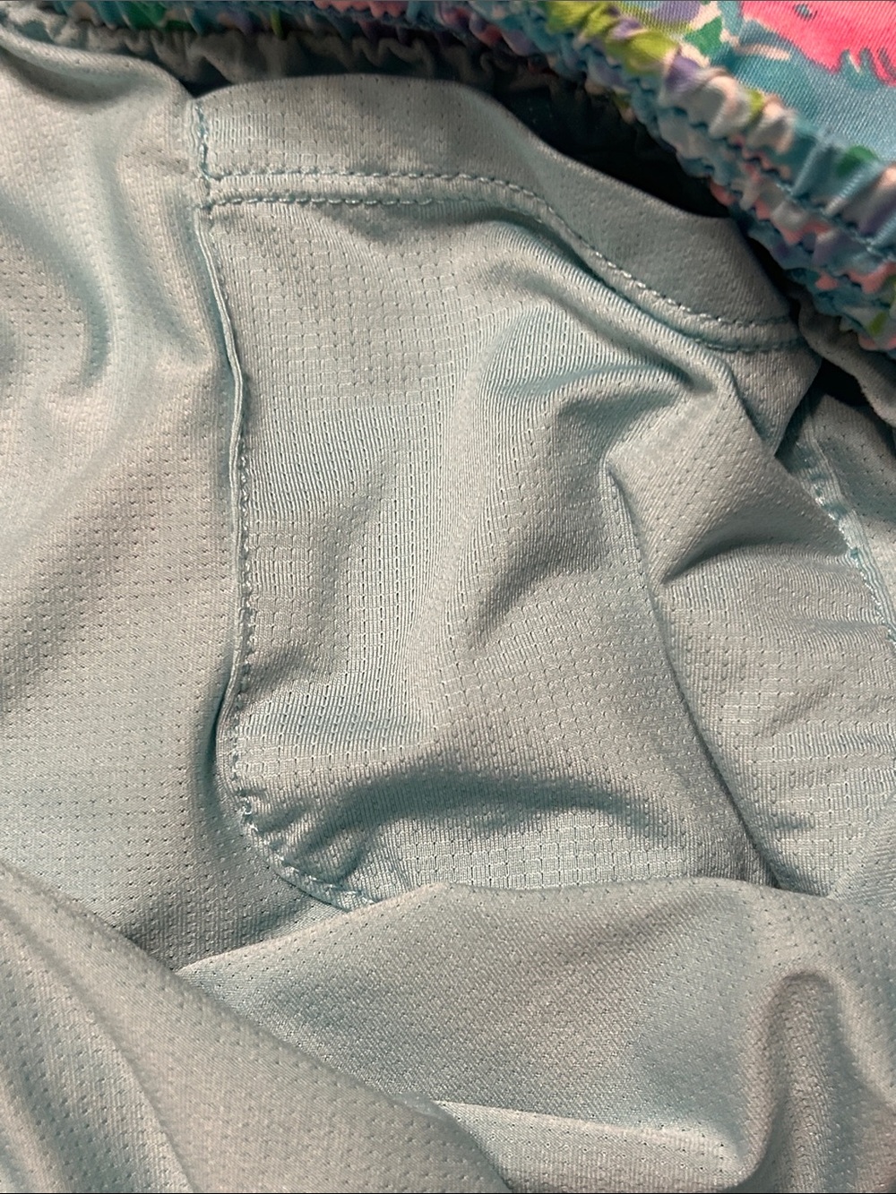 🎼Lilly Pulitzer LUXLETIC athletic ocean trail print elastic waist size M GUC - Picture 11 of 14